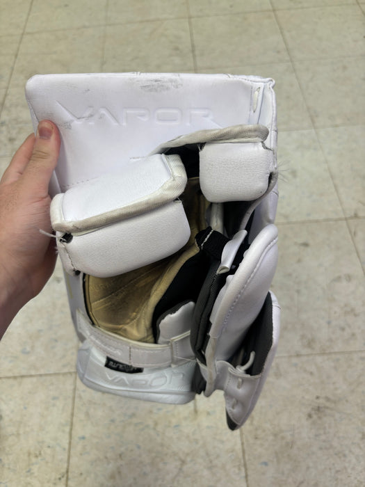 Used Bauer X5 pro goalie blocker Senior
