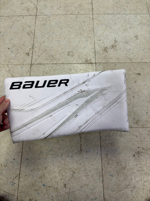 Used Bauer X5 pro goalie blocker Senior