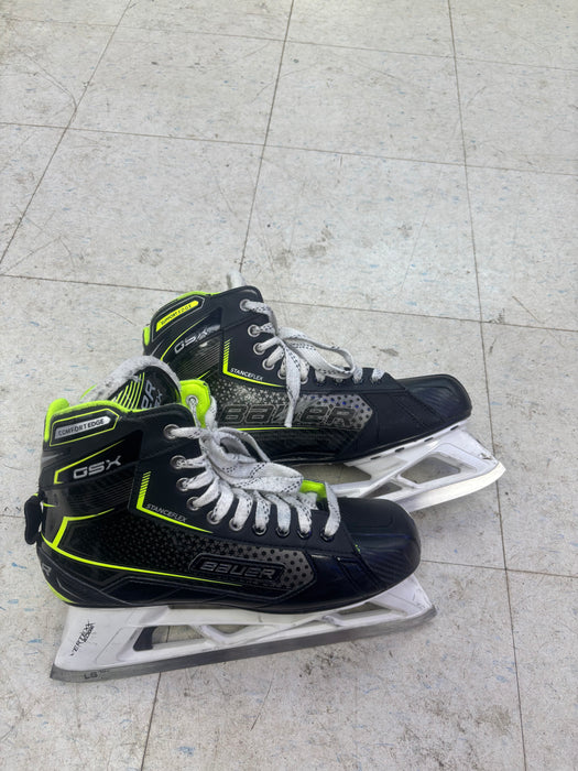 Used Bauer GSX Goal skates Senior 11 D
