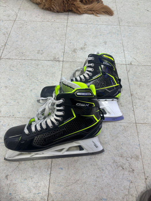 Used Bauer GSX Goal skates Senior 11 D