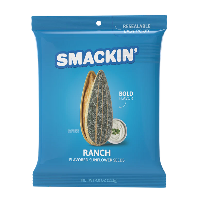 Smackin' Sunflower Seeds 4oz Bag