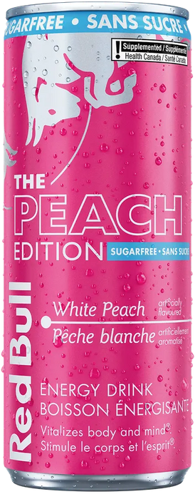 Red Bull The Peach Edition Sugar Free 250mL