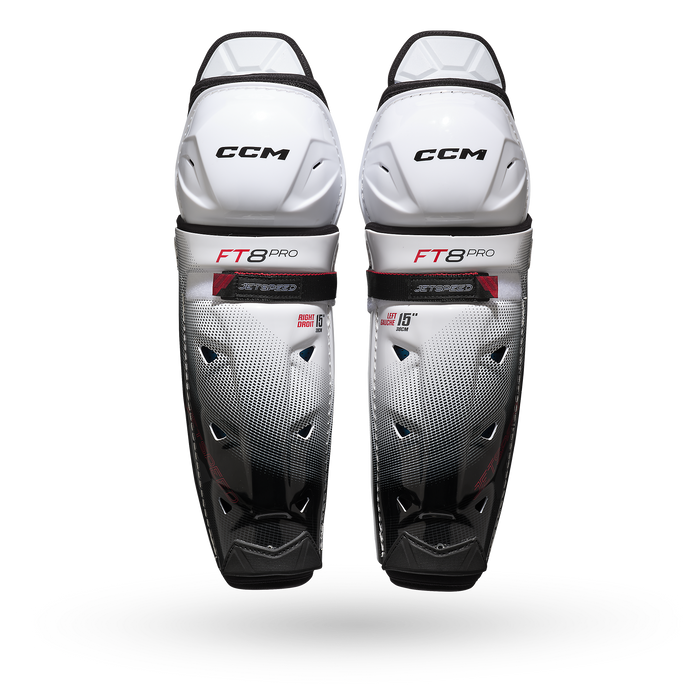 CCM Jetspeed FT8 Pro Shin Guards Senior