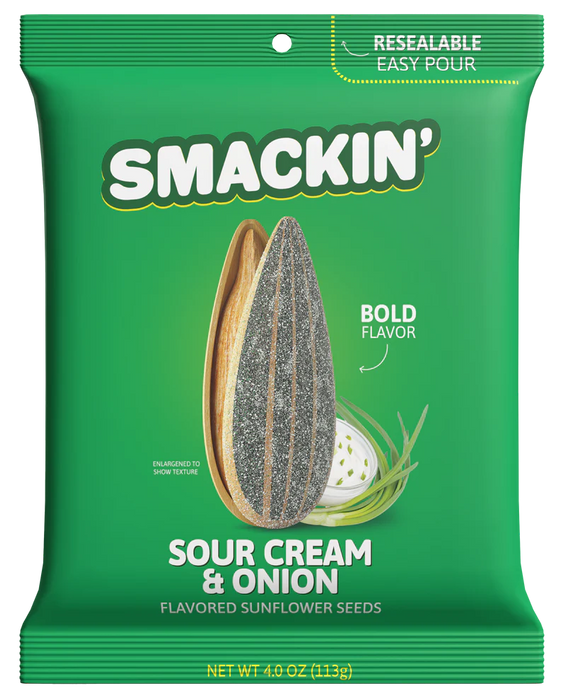 Smackin' Sunflower Seeds 4oz Bag