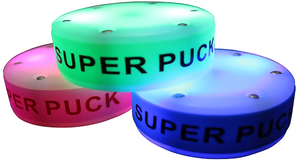 SUPERPUCK Light'N Puck - Light Up Roller Puck