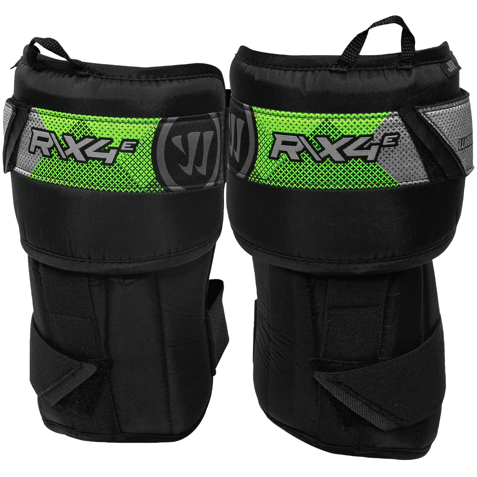 Warrior Ritual X4 E Junior Knee Pads | Crow's Sports — Crow's Sports Hockey