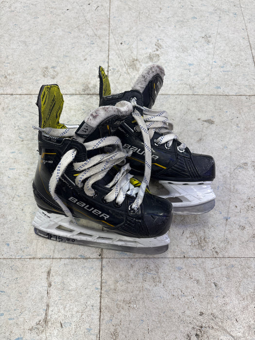 Used bauer supreme m50 pro skates youth 11D