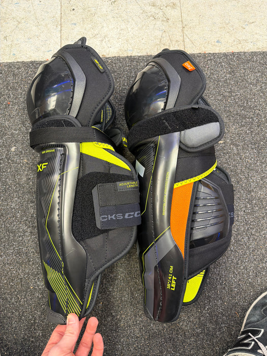 Demo CCM Tacks XF 16” Shin Guards