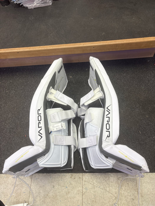 Used Bauer Vapor X5Pro Goalie Legs Pads Size Intermediate Medium 31+1