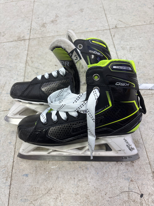 Used Bauer gsx goalie skate intermediate 4.5D