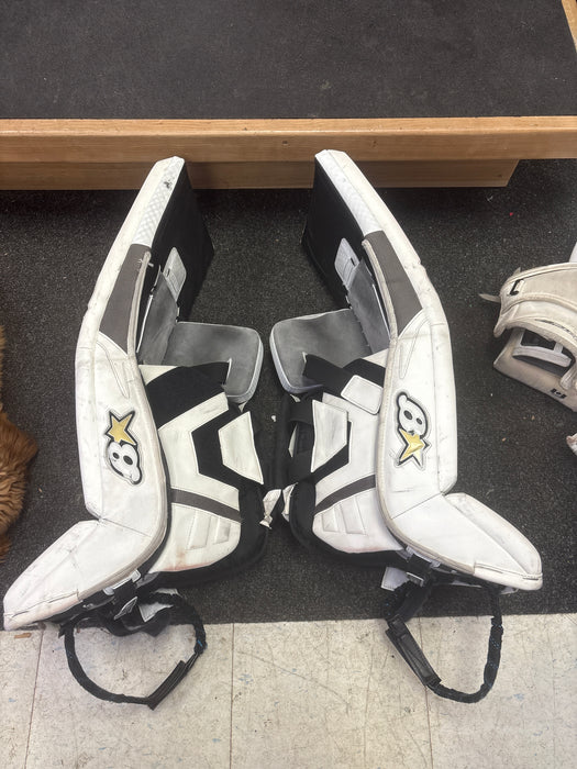 Used Brian’s Iconik X Goalie Leg Pads Size Intermediate 31+1