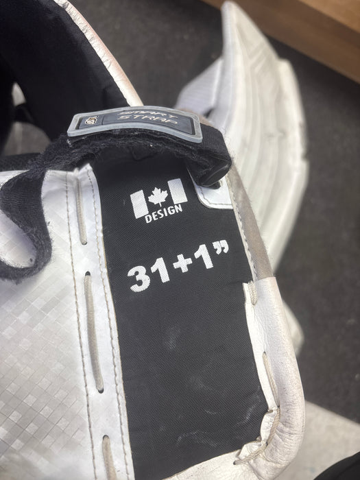 Used Brian’s Iconik X Goalie Leg Pads Size Intermediate 31+1