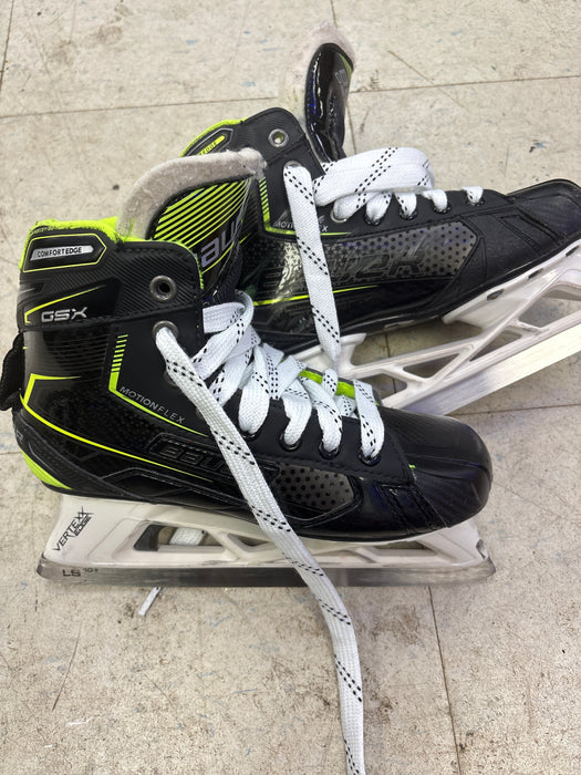 Used Bauer gsx goalie skate intermediate 4.5D
