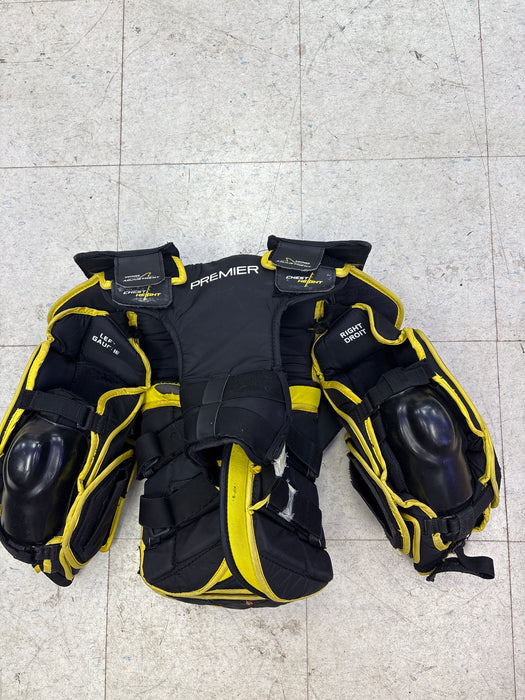 Used ccm premier R1.9 chest protector intermediate small