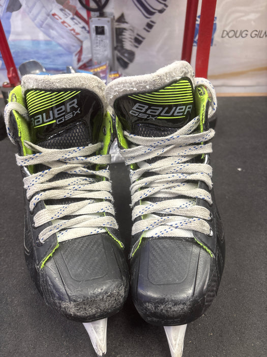 Used Bauer GSX Goalie Skates Size Junior 2.5 EE