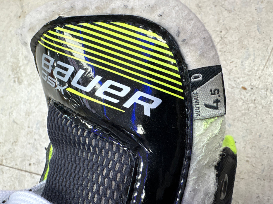 Used Bauer gsx goalie skate intermediate 4.5D
