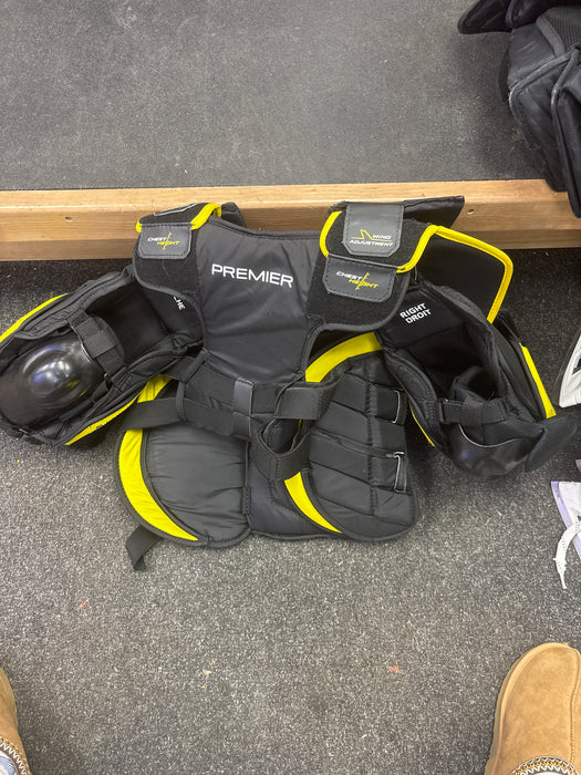 Used CCM Premier 1.9 Goalie Cheat Protector Size Intermediate Small