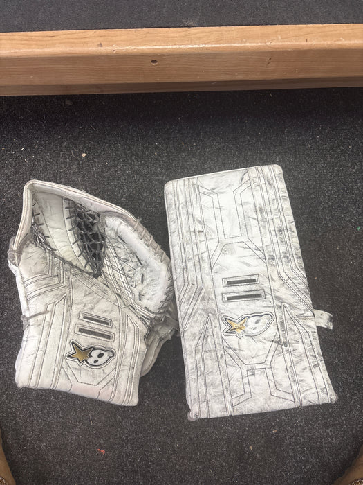 Used Brian’s Optik X3 Goalie Catcher And Blocker