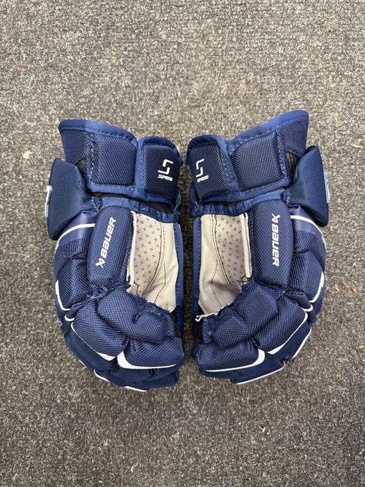 Used Bauer Supreme Mach 14” Gloves 3