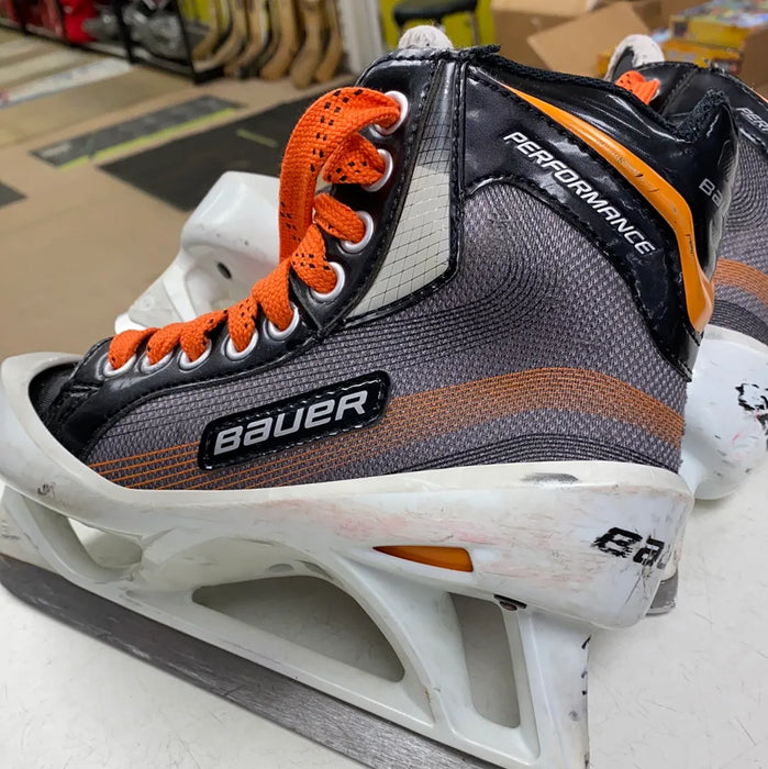 Used Bauer Performance 3D Goalie Skates