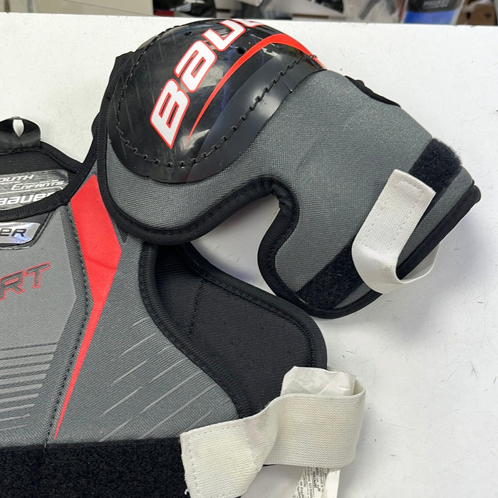 Used Bauer Lil Sport Youth Large Shoulder Pads