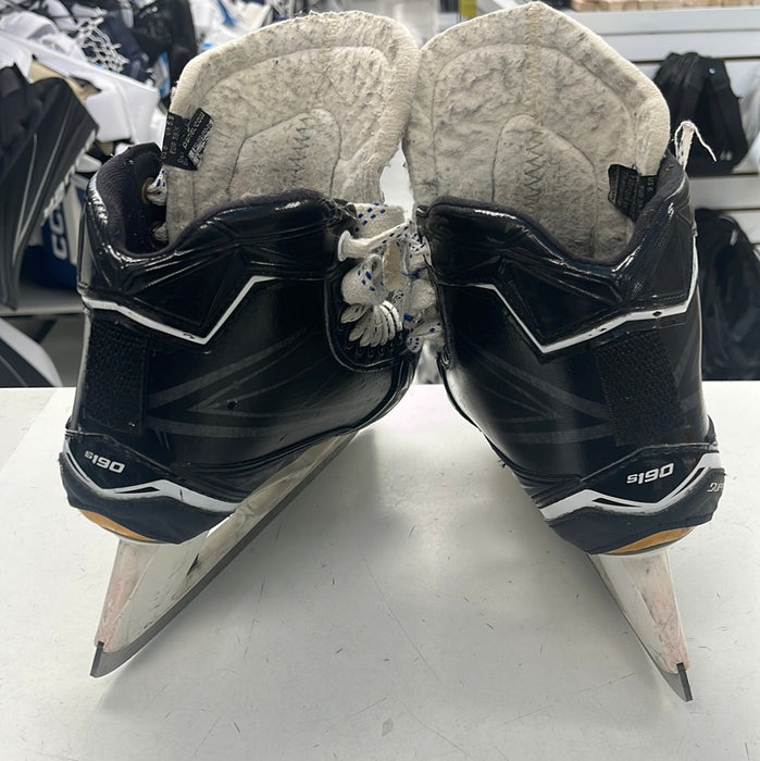 Used Bauer Supreme s190 Goal Skates size 5
