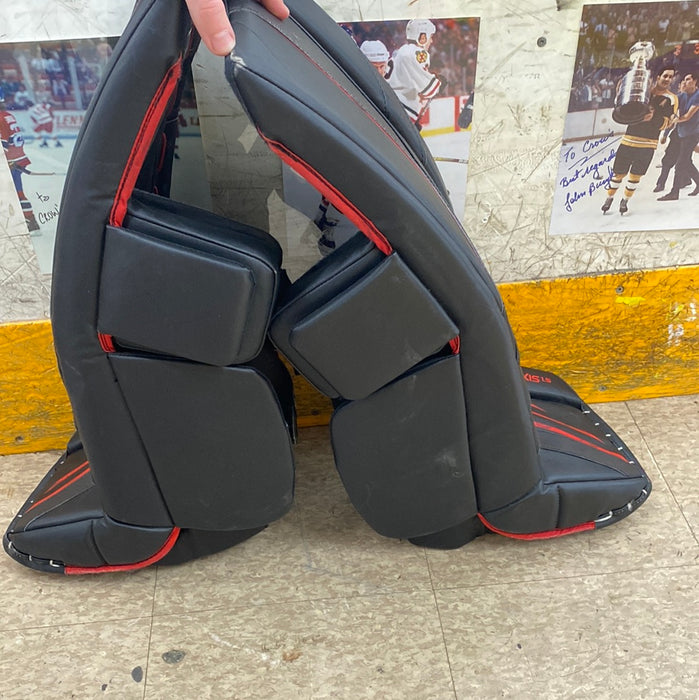 Used CCM Axis 1.5 28+1” Goal Pads