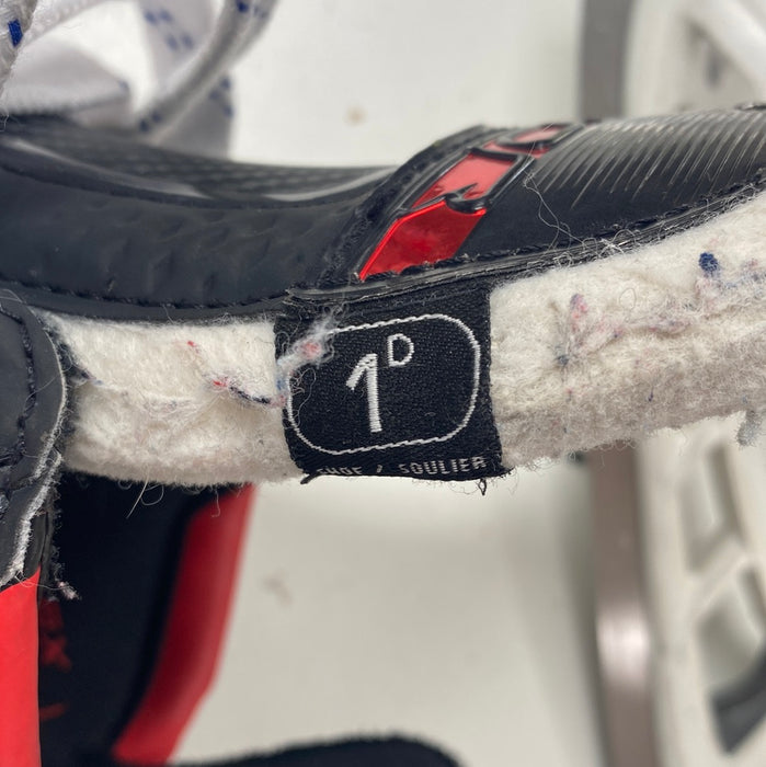 Used Bauer Vapor 2x Size 1D Skates