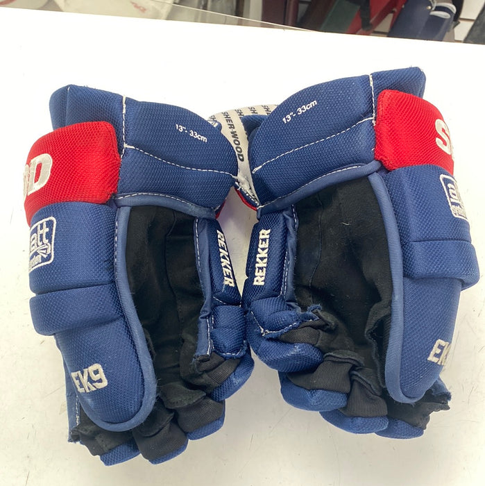 Used Sherwood Rekker EK9 13” Player Gloves