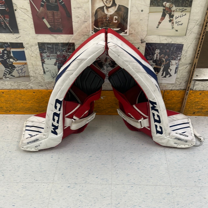 Used CCM Axis 1.9 32” + 1” Goal Pads