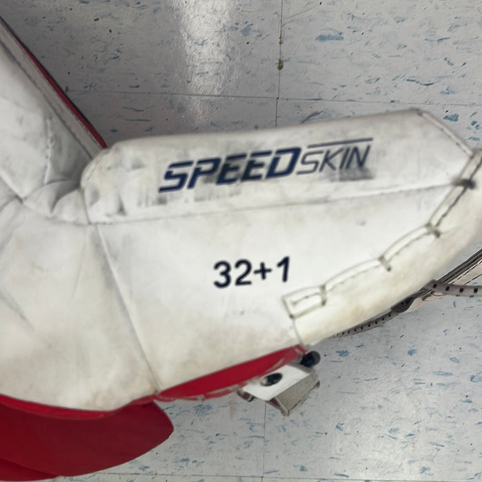 Used CCM Axis 1.9 32” + 1” Goal Pads