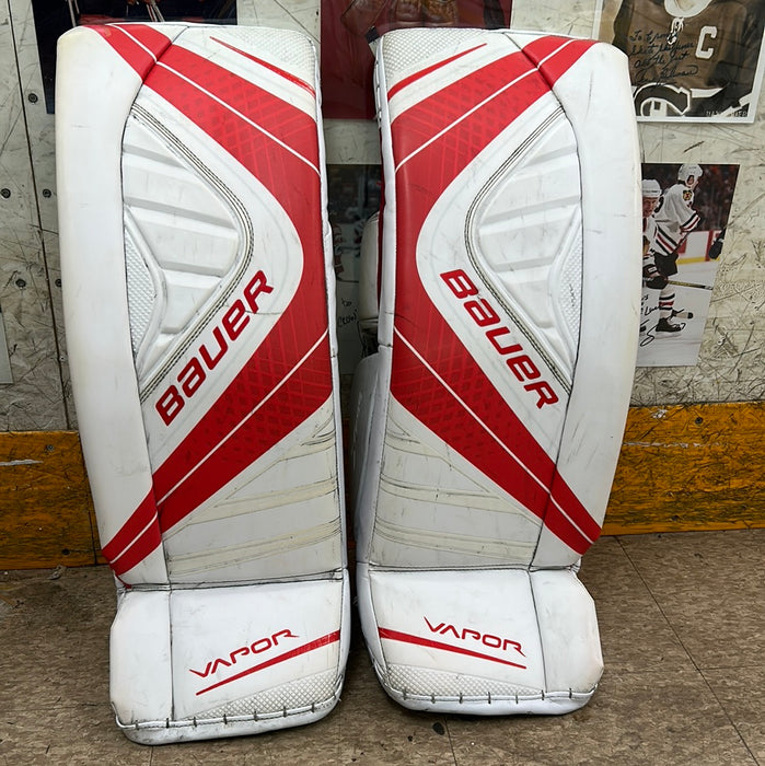 Used Bauer Vapor X900 Leg Pads Intermediate Small