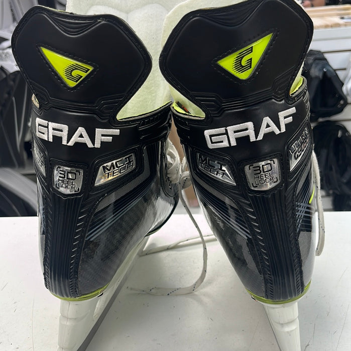 Used Graf Ultra G9035 6D Player Skates w/ Tuuk Holders
