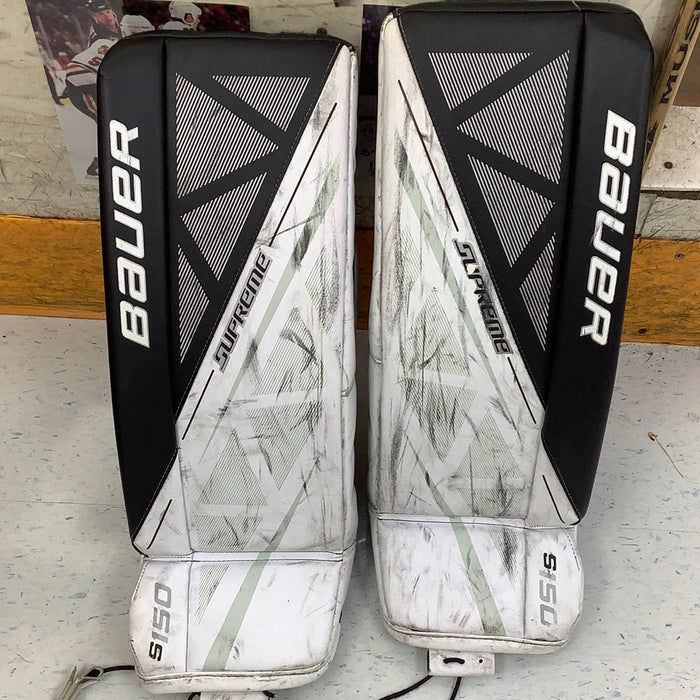 Used Bauer Supreme S150 Junior Small Goal Pads