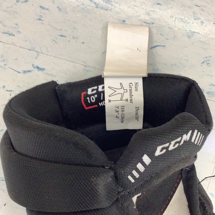 Used CCM QLT250 10" Player Gloves