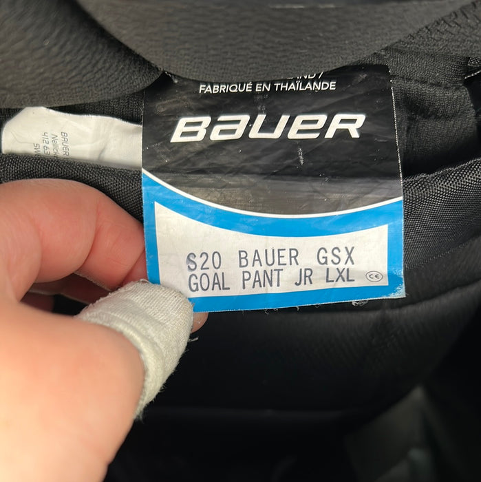 Used Bauer GSX Junior Large/ Extra Large Goalie Pants