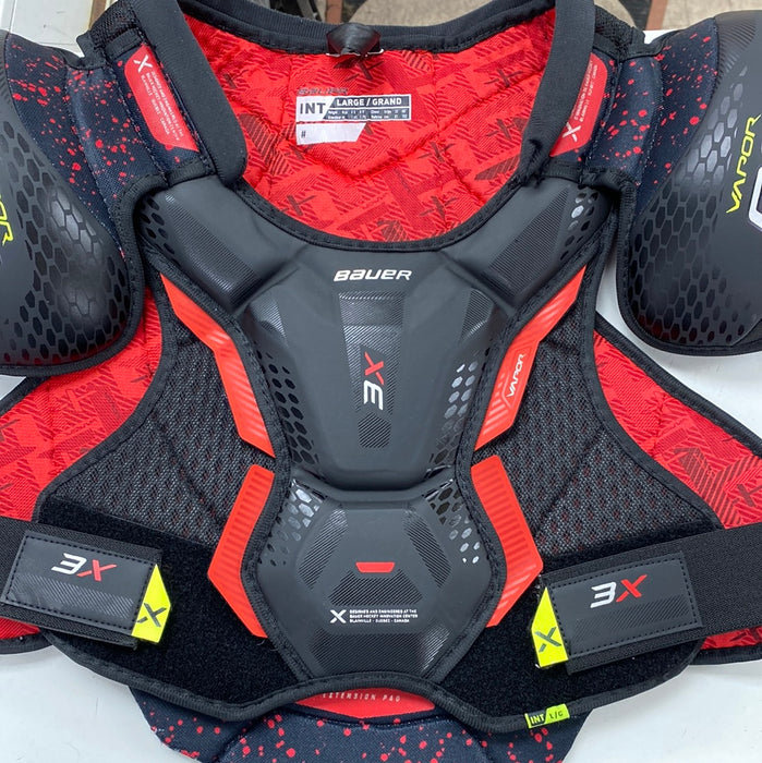 Used Bauer Vapor 3x Intermediate Large Shoulder Pads