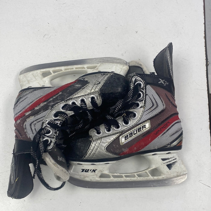 Used Bauer Vapor X3.0 Y10 Player Skates