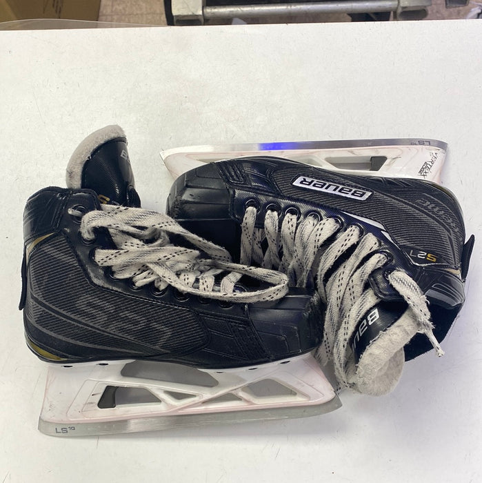 Used Bauer Supreme S27 Size 2D Goal Skates