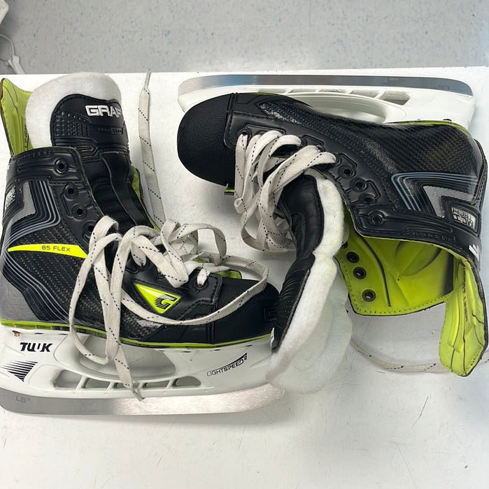 Used Graf Ultra G9035 6D Player Skates w/ Tuuk Holders