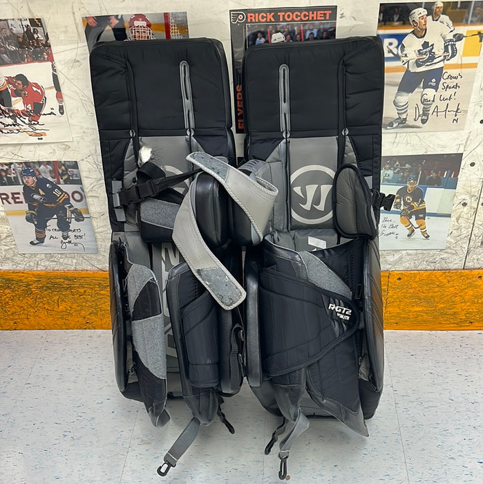 Used Warrior R/GT2 Senior 33+1.5” Goalie Pads