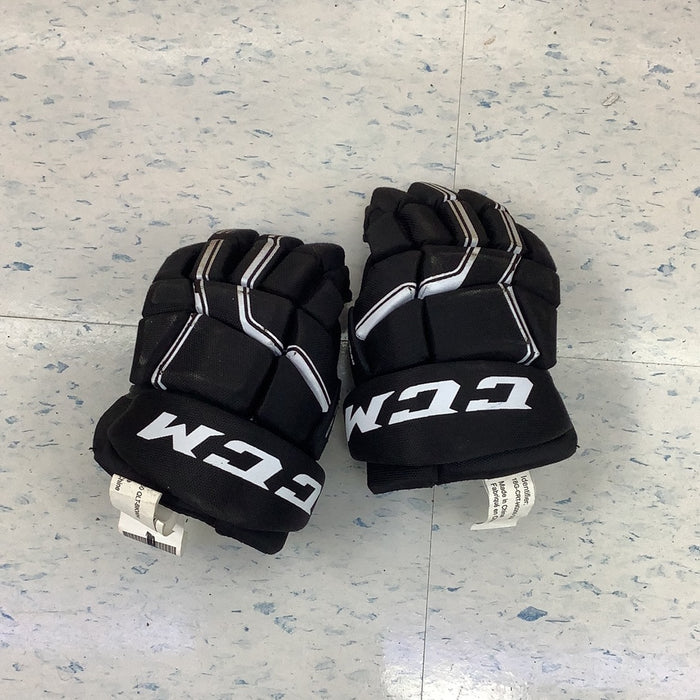 Used CCM QLT250 10" Player Gloves