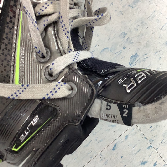 Used Bauer Elite Size 5 Fit 2 Goal Skates