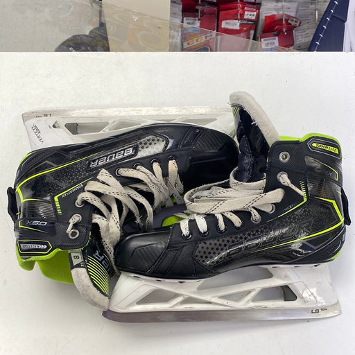 Used Bauer GSX Size 8 EE Goal Skates