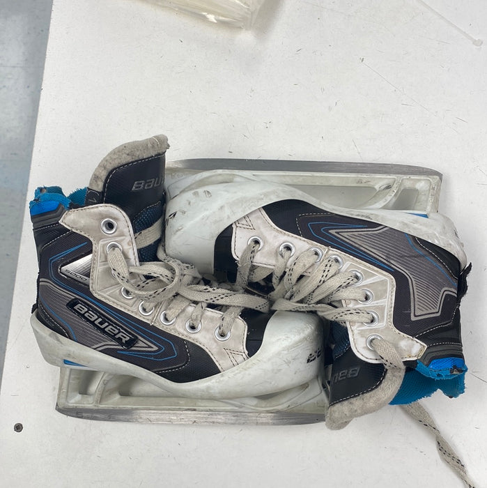 Used Bauer Reactor 5000 Size 1.5D Goal Skates