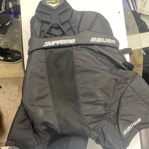 Used Bauer One.7 Junior Medium Goal Pants