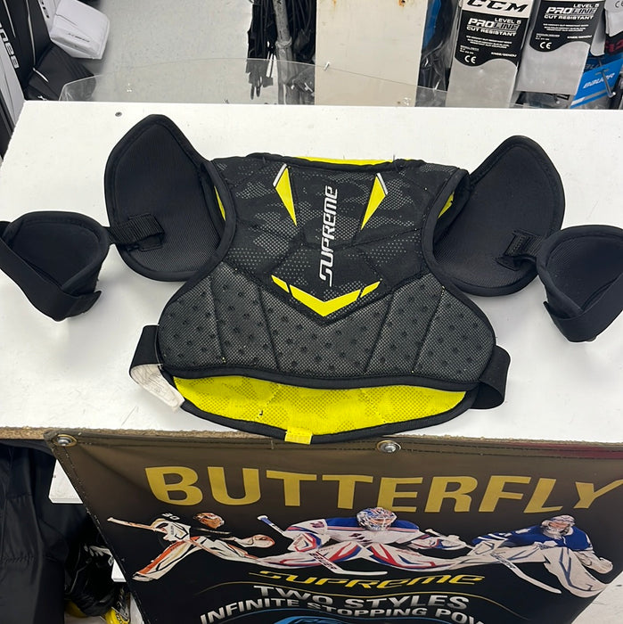 Used Bauer Ultrasonic Youth Medium Shoulder Pads