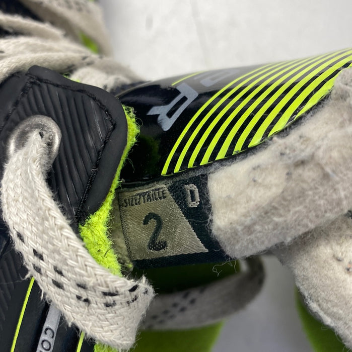 Used Bauer GSX Size 2 Goal Skates