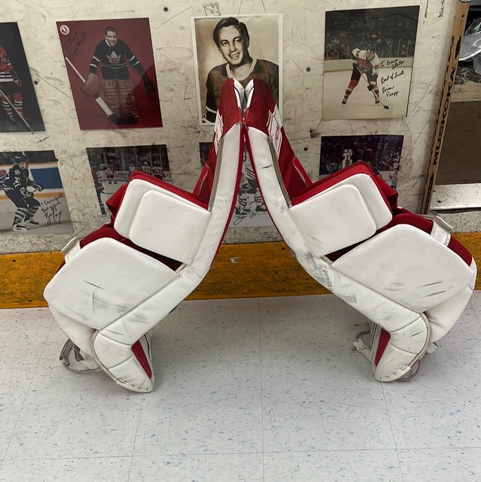 Used CCM Axis 1.9 32” + 1” Goal Pads