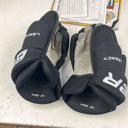 Used Bauer Leagcy 10” Player Gloves